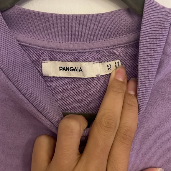 Pangaia Womens 365 Midweight Sweatshirt - Orchid Purple XS - Picture 7 of 8